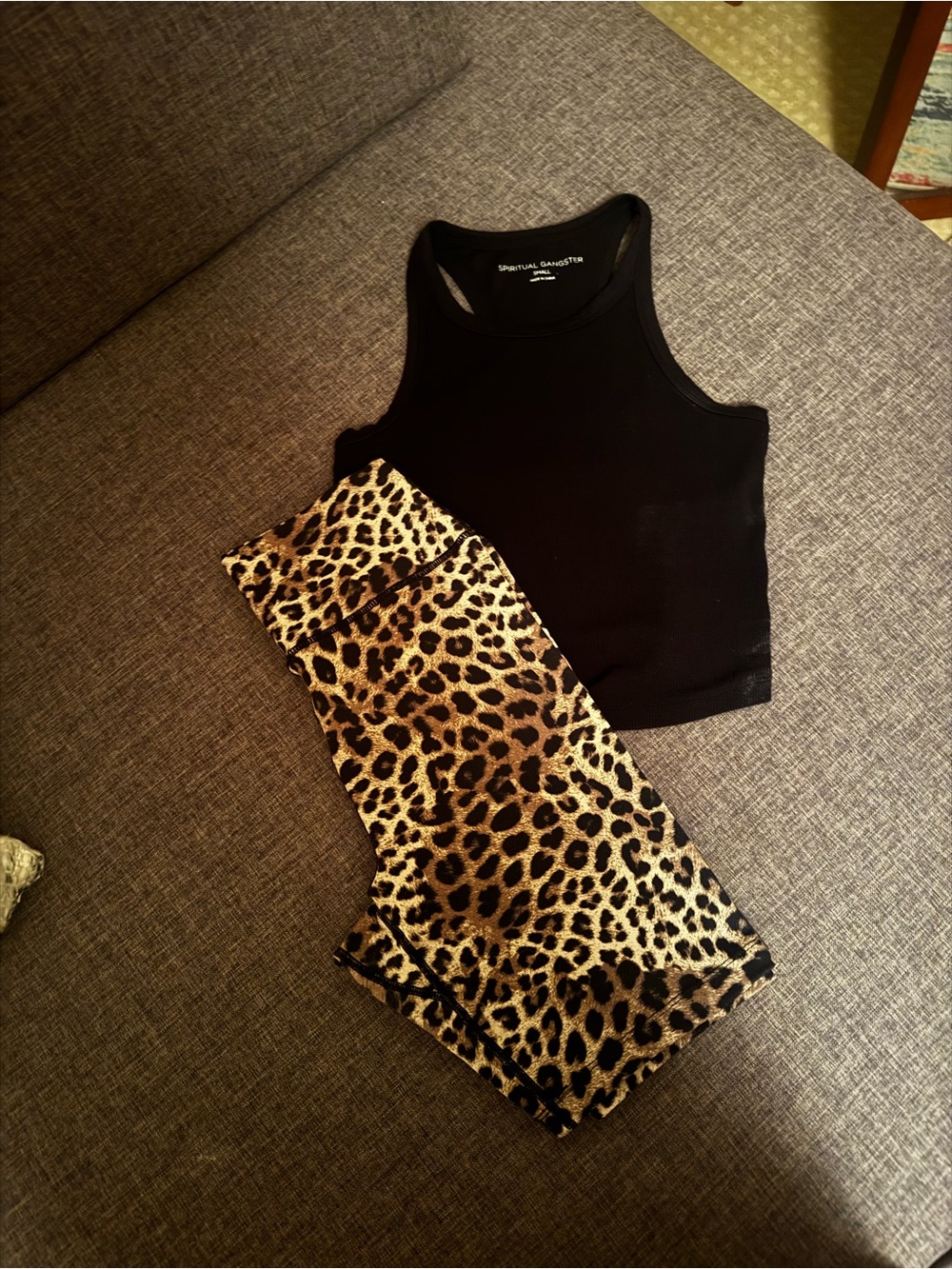 SPIRITUAL GANGSTER biker shorts & Top